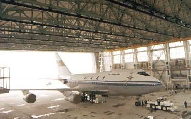 丰县机库网架工程