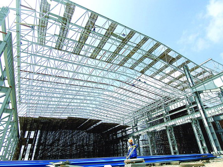 丰县船厂网架工程