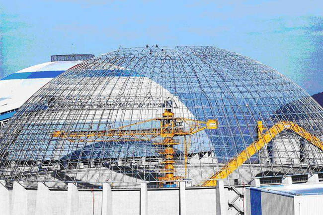 丰县电厂网架工程