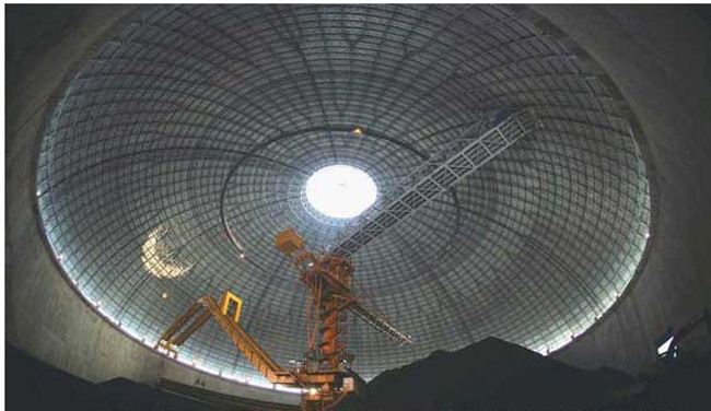 丰县发电厂干煤棚网架