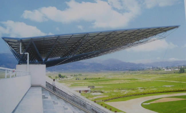 丰县体育场看台网架工程