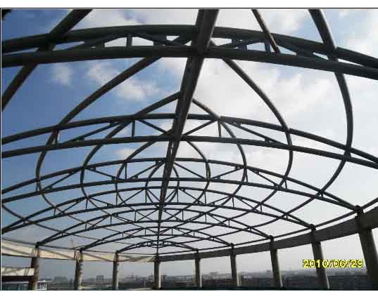 丰县中煤朔州宾馆管桁架工程